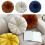 45cm Solid Color Round Window Mat Cushion Tatami-dark orange 3