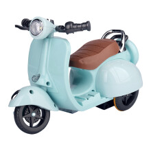 Exciting Hamster Scooter Toy with Colorful Lights and-blue