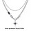 Unique Double Layer Constellations Necklace For Him Everyday Hip 3
