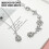 Kette Hochzeit Anhänger Körper Schmuck Silber 6