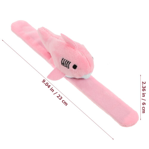 2Stk Shark Slap Armbänder Plüsch Stofftier 1