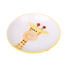 Cartoon Kinder Keramikgeschirr Mit Giraffenmuster Essensplatte
