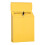 Vintage Metal Mailbox With Security Lock Weatherproof-Yellow 1