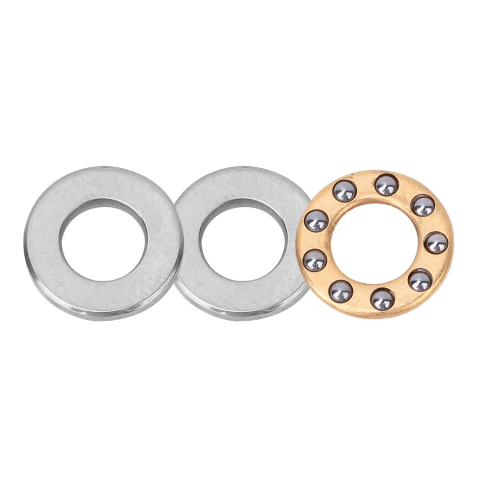 10Pcs Thrust Ball Bearings Set F5-11M 5X11x4.5mm High Precision Steel 4901364021105