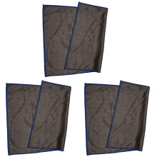 Chiffon de nettoyage en Fiber de carbone résistant à-Côté bleu