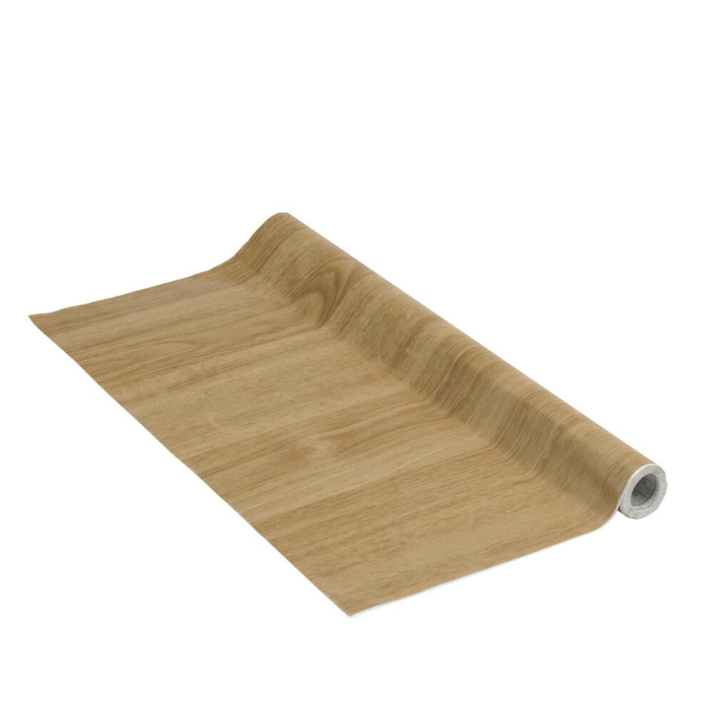 Self-Adhesive Decorative Surface Film, Peel And Stick Wallpaper With Realistic Wood Texture, Wood Look Contact Paper For Home Interior Renovation, Rep 9012352617127