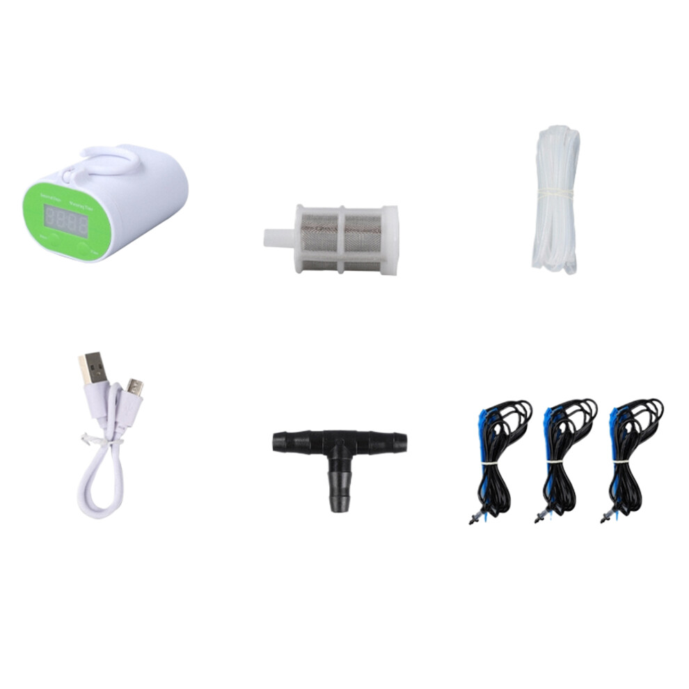 White Solar Drip Irrigation Kit Easy Installation Intelligent Timing-image-OPC-PN9M2M7-NEW