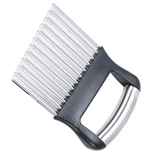Efficient Wavy Blade Vegetable Slicer Stainless Steel Ergonomic