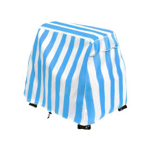 Water Table Complete Cover For Pond Table, Children's Outdoor Protective Tarpaulin, Waterproof Dustproof, Blue Stripes