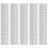 5Pcs Combination Partition Board Wardrobes Closet-grey High end 1