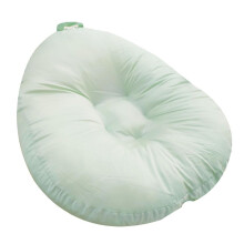 Breastfeeding Pillow Satin Cover Washable Polyester Fill Compact Storage Cotton Sateen Nursing Pillow For Baby