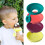 1/4Pieces Functional Silicone Ice Creams Grip For-Red flower 6