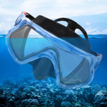 Adult Anti-Fog Snorkeling Mask, Tempered Glass, Adjustable Fits
