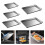304 Stainless Steel Cookie Sheet Rectangular Flat Bottom-32cm 3