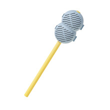 Multipurpose Teas Strainer Silicone Straw Removable Filter-Blue