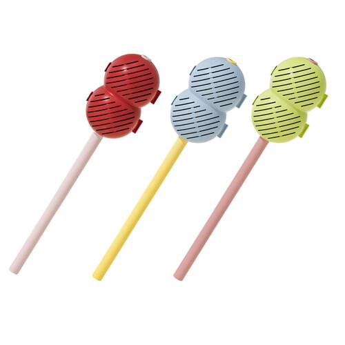 Multipurpose Teas Strainer Silicone Straw Removable Filter-Blue 1