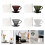 Reusable Coffee Filter Cup with Large Handgrip-Brown brown L 3
