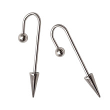 Goujons de cartilage d'oreille en forme de U personnalisables,