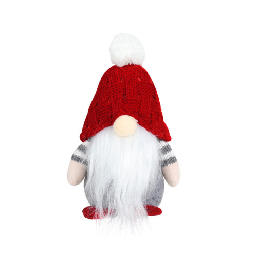 Weihnachtsdekoration, Plüschtier, Muster, gesichtslose-Bartpuppe