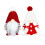 Weihnachtsdekoration, Plüschtier, Muster, gesichtslose-Bartpuppe 2