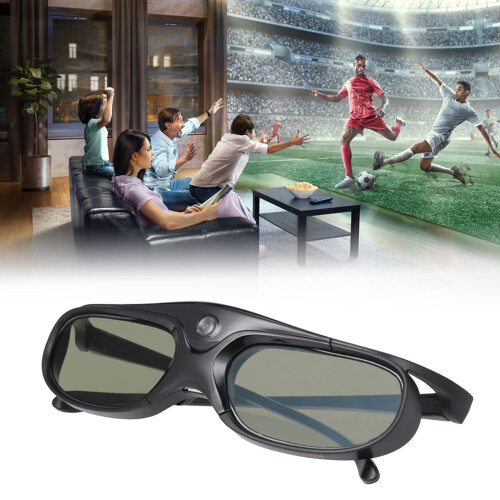 GL2100 Active 3D Glasses Rechargeable DLP-Link Black 32.3g 2