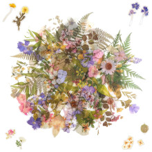 160 Stück Blumen Scrapbooking Aufkleber Set, PET Garten Landschaft Scrapbook Papier, Scrapbooking Aufkleber, Ästhetische Aufkleber Set, Dekorativ
