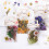 Σετ αυτοκόλλητων scrapbooking λουλουδιών 160 τεμαχίων, χαρτί scrapbooking PET για τοπίο κήπου, 4