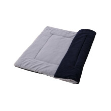 Reversible Thickened Pet Cat Cushion For Crates And Carriers, Navy Color, Soft Warm Sleeping Pad, Indoor Outdoor Use