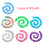 Glow Rock for Home Decorations, DIY Crafts,-bright dark blue 3