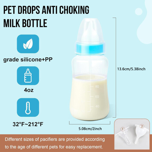 Light weight Pet Feeding For Small Animals Slip Resistant Base 2