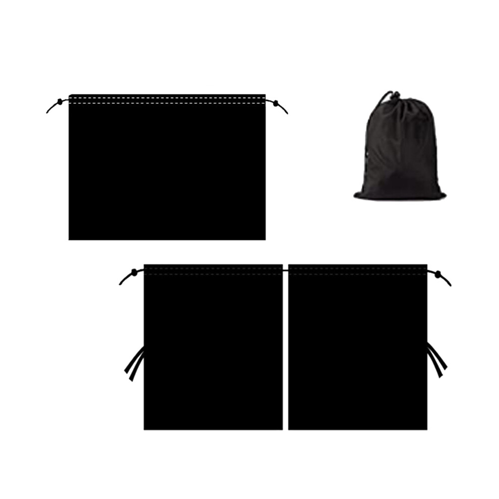 3Pcs Sunshade Partition Divider Curtain For Car Privacy Sunlight 3312524524342