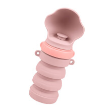 Dog Water Bottle Dog Water Bottle Water Dispenser Drinking-Pink