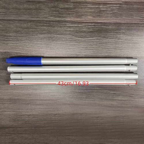 Flexible 4 Section Waste Collector Adjustable Length For Poultry 2