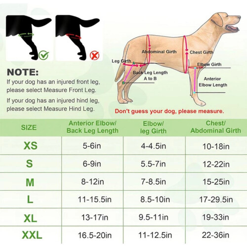 Dog Hip Joint Support Wrap Breathability Fabric For Post-L 2