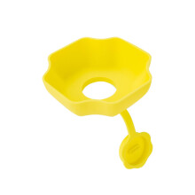 Sturdy Silicone Ice Cream Holders For Kids Leak Proof Design Travel Friendly Yellow