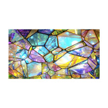 Colorful Window Sticker Home Decor PVC Cling Adds Trendy To Bedroom