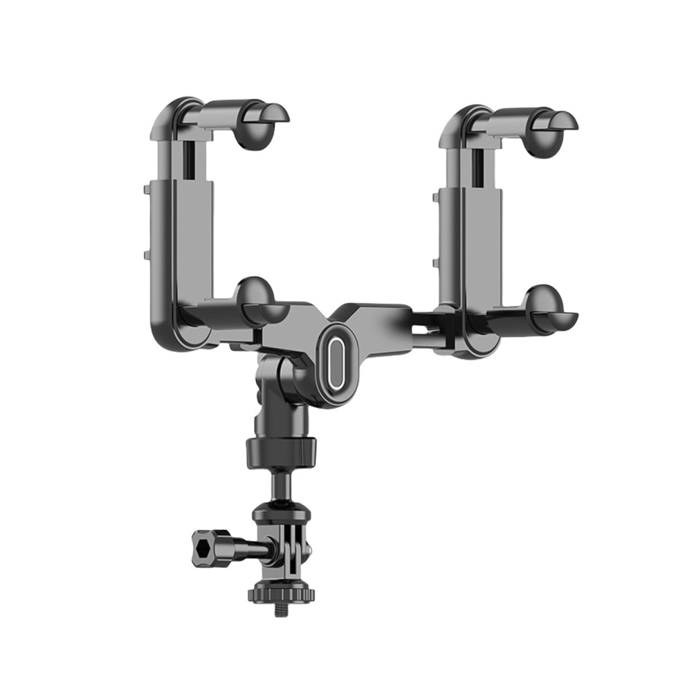 Antishake Sports Camera Mount Rearview Mirror Mount 360 Degree Adjustable Bracket For Clear Images Car Rearview Holder 9323874204178