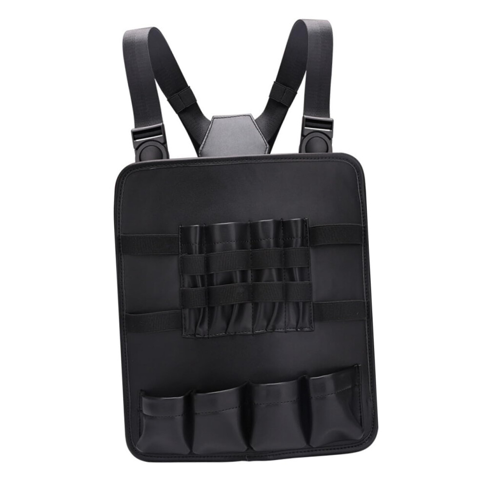 Portable Barber Chest Rig Bag Multipocket Straps For Hairstylists Sleek Scissor Vest Pouch For Quick Tool Access Salon 9323874204390