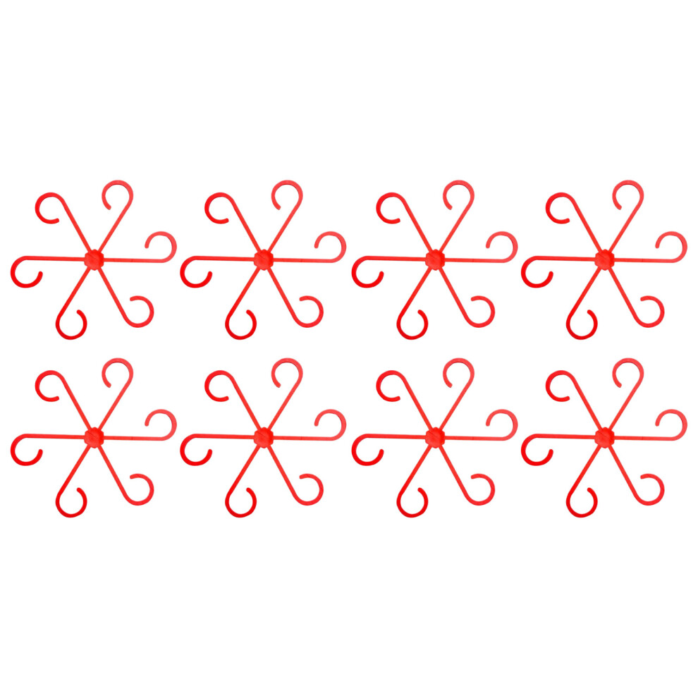 (Red) 8x Reliable Plant Stem Holder For Healthy Plant Management Made Of-image-OPC-PN9N9C2-NEW