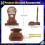 Draagbare houten hoofdtelefoonhouder-Stijl 2 4