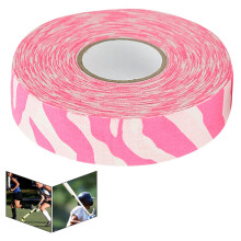 2,5 cm 25 m Hockey-Schutzband – Pink Zebra