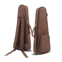 Ukulele Case Bag 21 23 26 Inches Soprano Concert Gray Waterproof with Sponge Padding