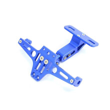 Motorcycle License Plate Frame Blue Bracket Holder For TRK 502 TNT 125 XMAX 125