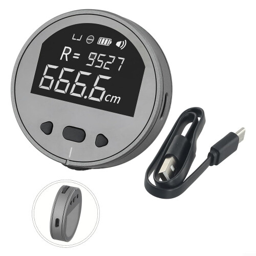 Digital Line Accuracy 99m Rechargeable Electronic Measuring Device With Multiple Modes For Straight Circle Curve +/0.5 1