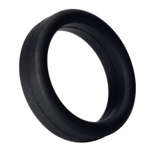 Silikon-Penisring, Innendurchmesser 3,8 cm, Schwarz, 4,5x1,2 cm