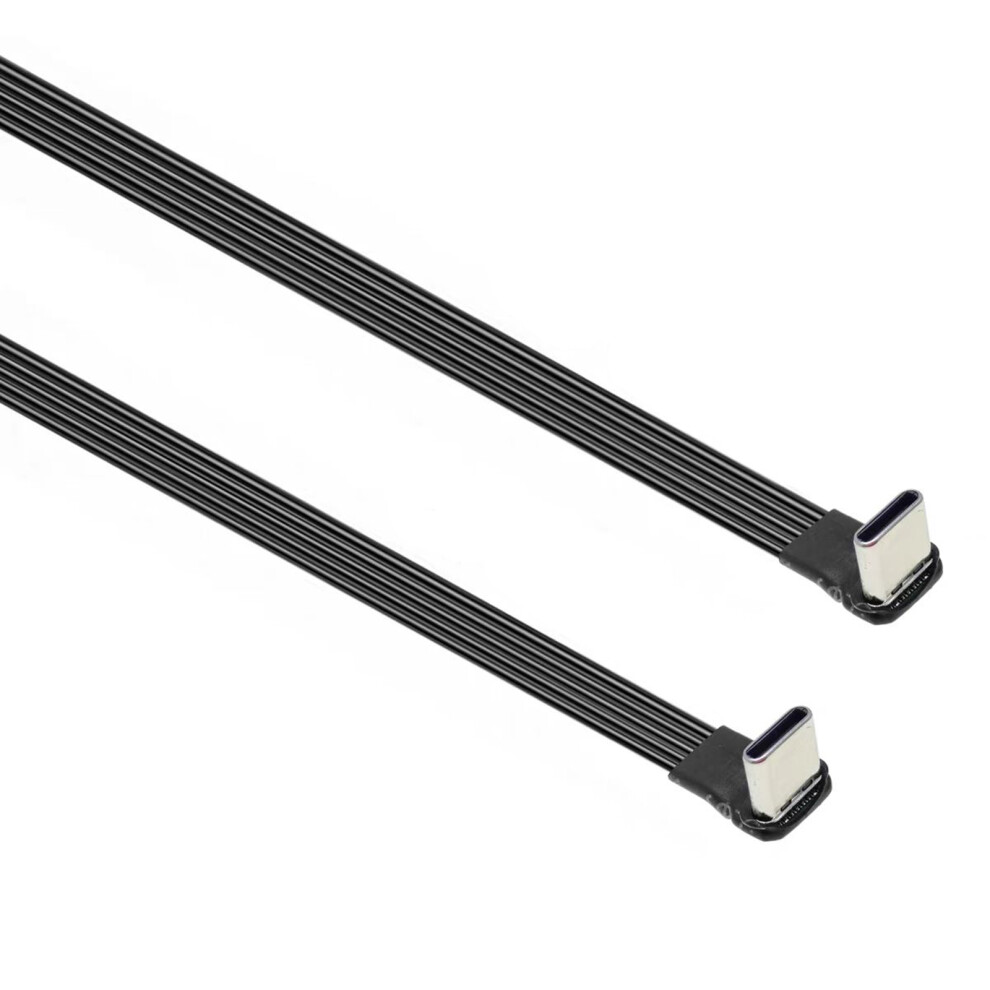 Flexible Type C Charging Cable 65W Fast Charge-3M Double Elbow 7704000211857