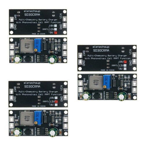 Multpurpose MPPT Controller Power Supply Board for Solar &-9V 1