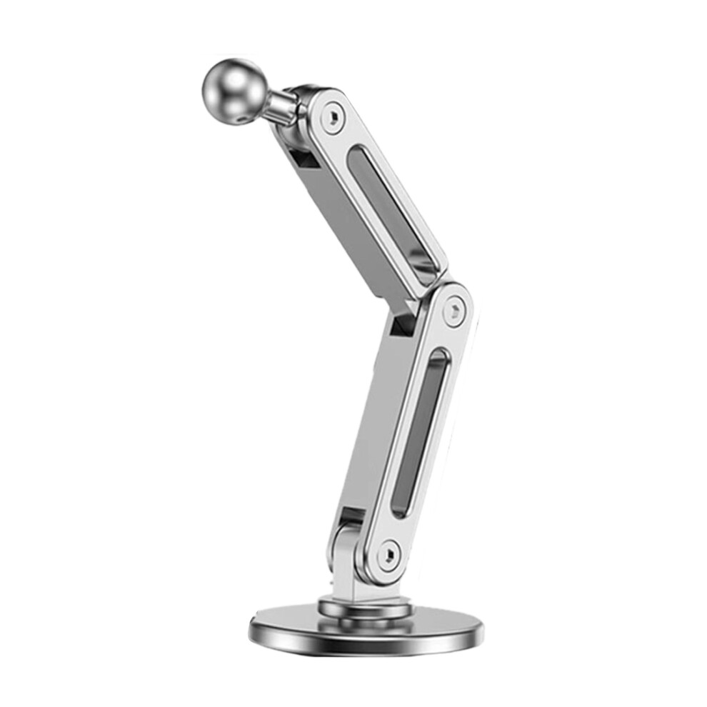 Universal 17Mm Ball Mount Aluminum Base Adjustable Ball- Silver 7704000212656