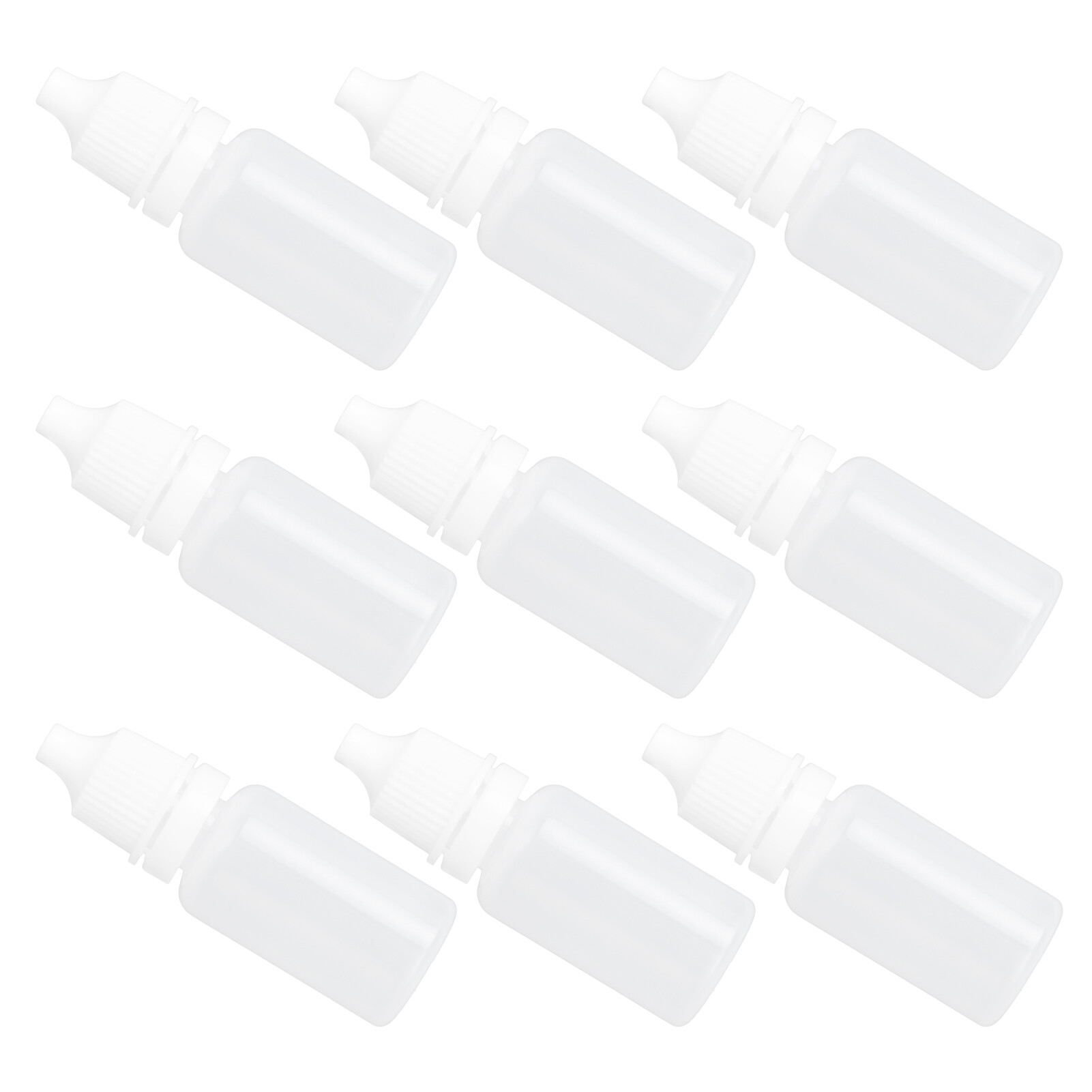 Flacons compte-gouttes en plastique de format voyage, contenants ...