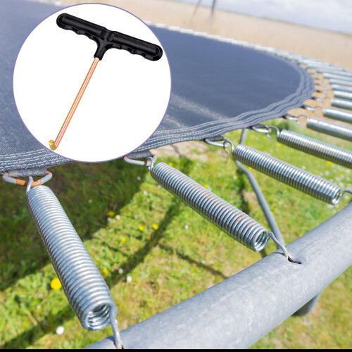 Adjustment T-Hook Spring Pull Tool, Universal Fit For Easy Installation, Durable Material Ensures Safe Usage In Wide Applications, High-Strength Steel 2